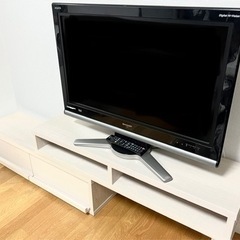 液晶テレビ　テレビ台　セット　※別売りご希望の方はご連絡ください。