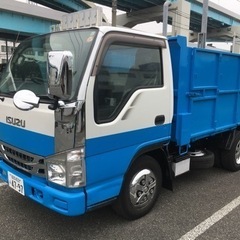 いすゞエルフ　ELF　2t　ダンプ　深ダンプ　土砂禁　2.9L　...