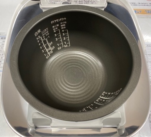 N134★TOSHIBA製★2021年製真空圧力IH炊飯器★6ヶ月保証付き