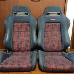 値下　ランエボ4純正レカロSRⅢ　セミバケットシート　左右セット
