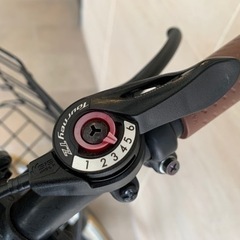 【中古品】ミニサイクル　カゴ付き折りたたみ自転車 20インチ の画像