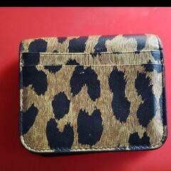 バレンシアガ　レオパード　ミニウォレット　財布の画像