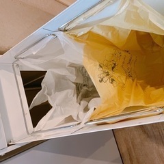 キッチンラック/作業台/可動式ゴミ箱/調味料入れ　白の画像