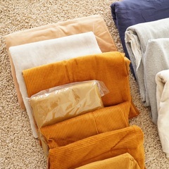 新品多数 冬用手芸生地などハンドメイドをされる方に/コーデュロイ スエード スパンテレコ リブ スエット ボア 座布団用スポンジ キルト芯 ラクーンファー 細コールテンの画像