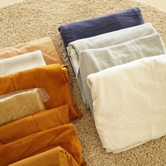 新品多数 冬用手芸生地などハンドメイドをされる方に/コーデュロイ スエード スパンテレコ リブ スエット ボア 座布団用スポンジ キルト芯 ラクーンファー 細コールテンの画像