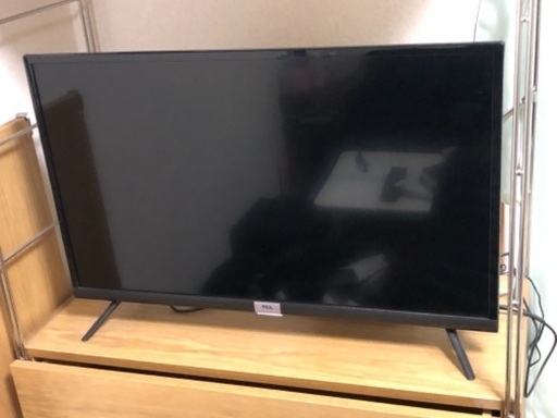 2020年製 32V型液晶カラーテレビ 32D400 32インチ TCL とエレコム　外付けHDD SRD0NF2 2TB のセット　動作良好