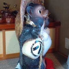 信楽焼　狸　置物の画像