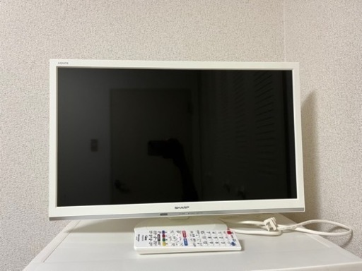 最終値下げ致しました！SHARP AQUOS 24インチ　液晶テレビ　24インチ　美品　2017年製