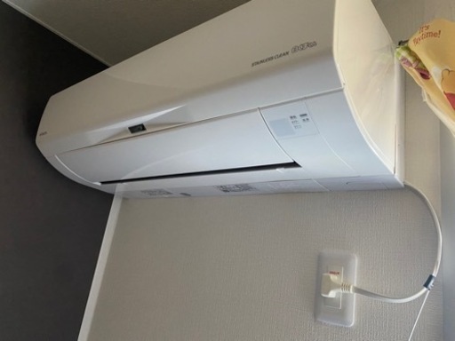 シロクマ君　エアコン　引越しのため急いでます