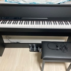 KORG 電子ピアノLP380 88鍵盤 ブラック
