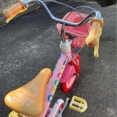 キティちゃん　自転車　子供用　12インチの画像