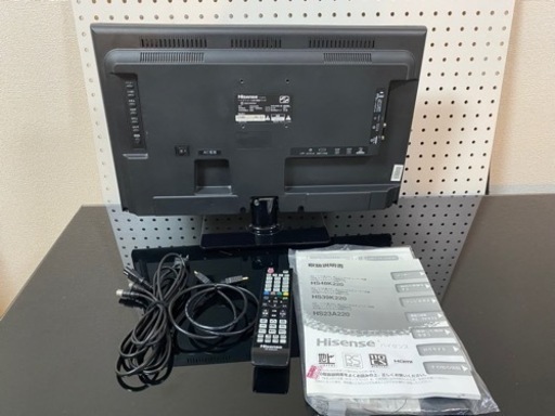 テレビ　23インチ　ハイセンス
