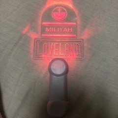 加藤ミリヤ💋2014年LOVELANDコンサートペンライト🎤✨✨の画像