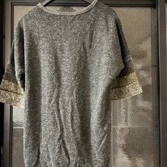 ニットチュニックの画像