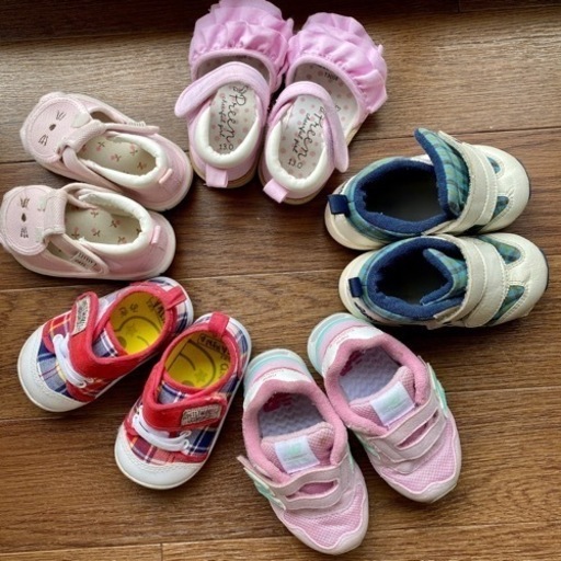 子供靴　まとめ売り　5足セット　12〜13.5cm
