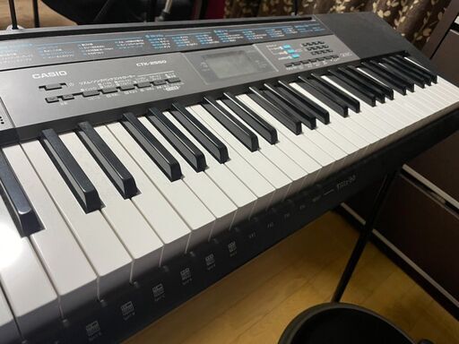 CASIO(カシオ) 61鍵盤 電子キーボード 鍵盤カバー付きCTK-2550