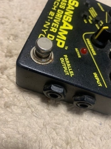 SANSAMP BASS DRIVER DI TECH21・NYC ジャンク