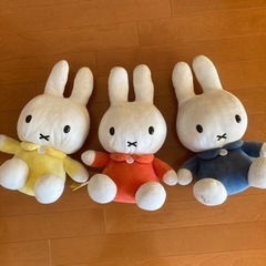 【あげます】【中古】ぬいぐるみ　ミッフィー