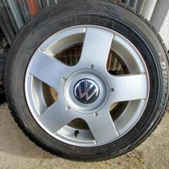 フォルクスワーゲン　ポロ6R スタッドレスタイヤホイールセットの画像