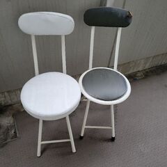 折り畳み椅子の画像