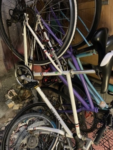 値下げ可能！！超急ぎ！！自転車色々セット フレーム ホイール