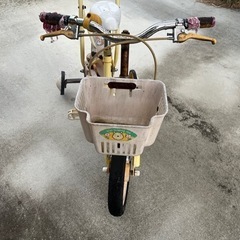 無料お譲り こども 幼児 自転車の画像