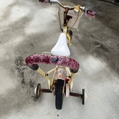 無料お譲り こども 幼児 自転車の画像