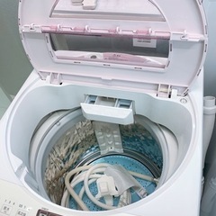 SHARP 8キロ洗い洗濯機　美品　熊本リサイクルショップenの画像