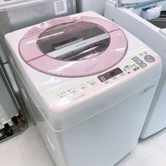 SHARP 8キロ洗い洗濯機　美品　熊本リサイクルショップenの画像