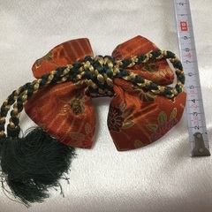 髪飾り☆和装髪飾り☆オレンジ