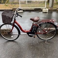 YAMAHAパスナチュラ　電動自転車　1-6難あり