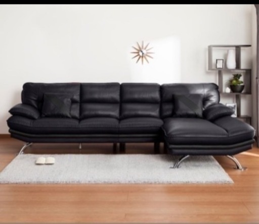 4人掛けカウチソファ　ほぼ未使用