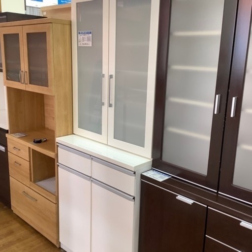 2枚扉食器棚【トレファク 川越店】