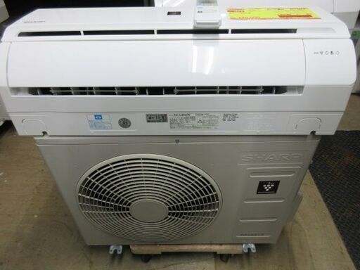 K03053　シャープ　中古エアコン　主に10畳用　冷2.8kw／暖3.6kw
