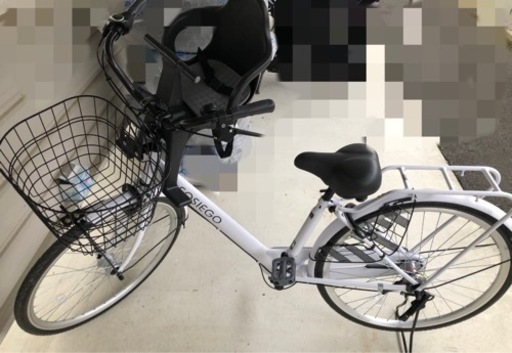 自転車(チャイルドシート取り外し可)
