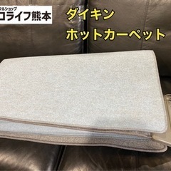 ダイキン ホットカーペット サンフローラ織 フロロトロン 2畳用...