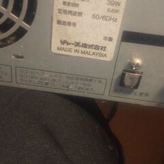 ジャンク品  シャープDVDレコーダーの画像