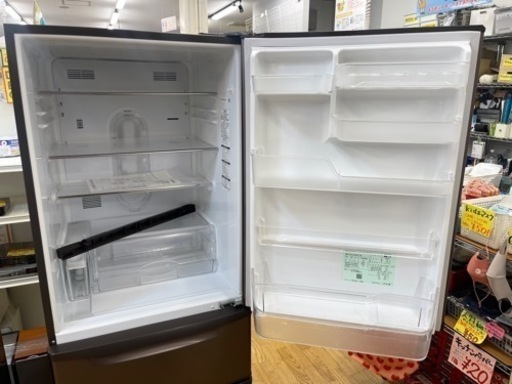 Panasoni製★2018年製3ドア冷蔵庫★6ヵ月間保証付き★近隣配送可能