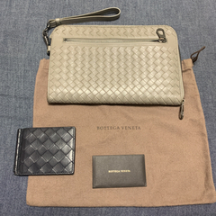 ボッテガ 【セット売り】ヴェネタ BOTTEGA VENETA クラッチバッグ マネークリップ