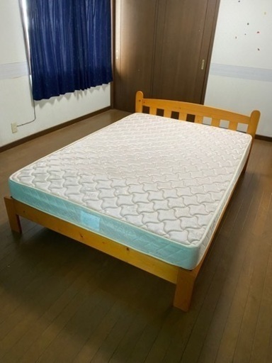 [取引き者決定しました]ダブルベッド