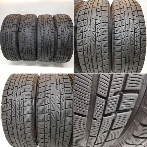 ＜スタッドレス・ホイール 4本＞ 195/65R15 ヨコハ マタイヤ アイスガードiG50+ 2016年製 15X5.5J セレナ C24系     ～横浜市旭区 ズーラシア近く～