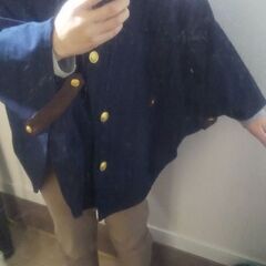 値段交渉可★美品★ポンチョコートの画像