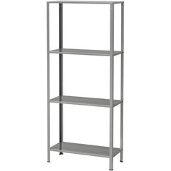 IKEA - HYLLIS ヒュッリス シェルフユニット , 室内/屋外用 , 60x27x140 cmの画像