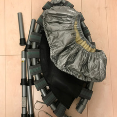 トランポリン　クッションシート付きの画像