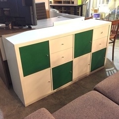 ▼△美品です！カラーボックスボード グリーン&ホワイト△▼AK305