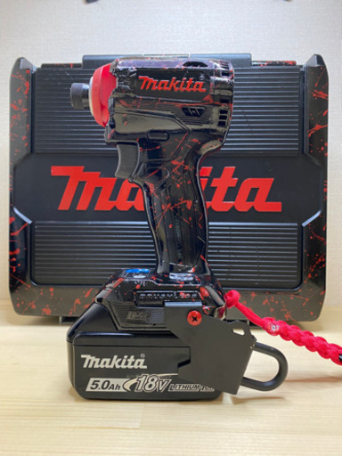 中古 マキタ　TD171 18V  インパクトドライバ　フルカスタムセット　BLOODSHOT