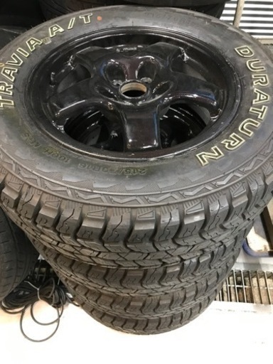 【中古】DURATURN A/T TRAVIA 215/70R16