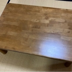 【取引中】ローテーブル（脚取り外し可能）