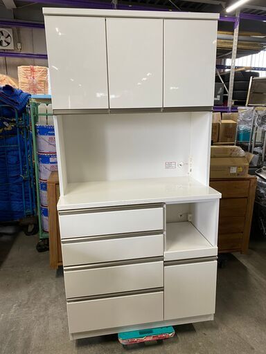 キッチン家具が大特価❕NITORI レンジボード❕早い物勝ちです❕J5