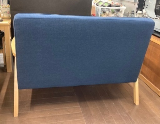 2/17■最新入荷品！！■ソファー　2人掛け　ダークネイビー